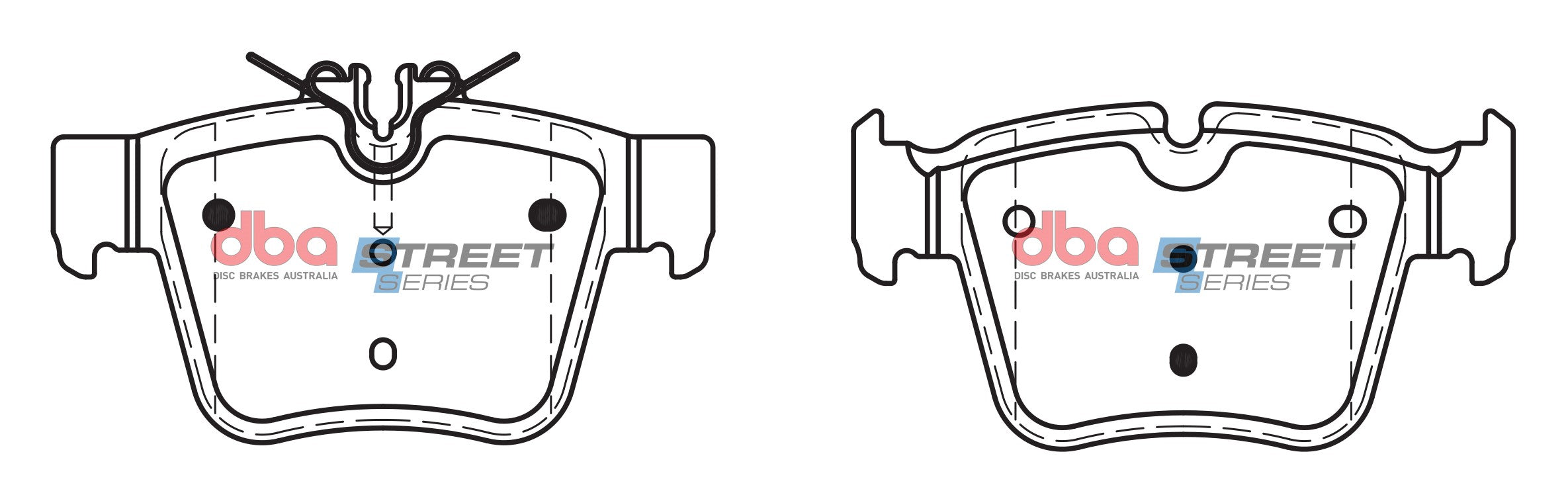 Placute Frana DBA Street Series Ceramic Spate Mercedes-Benz C-Class DB15063SS