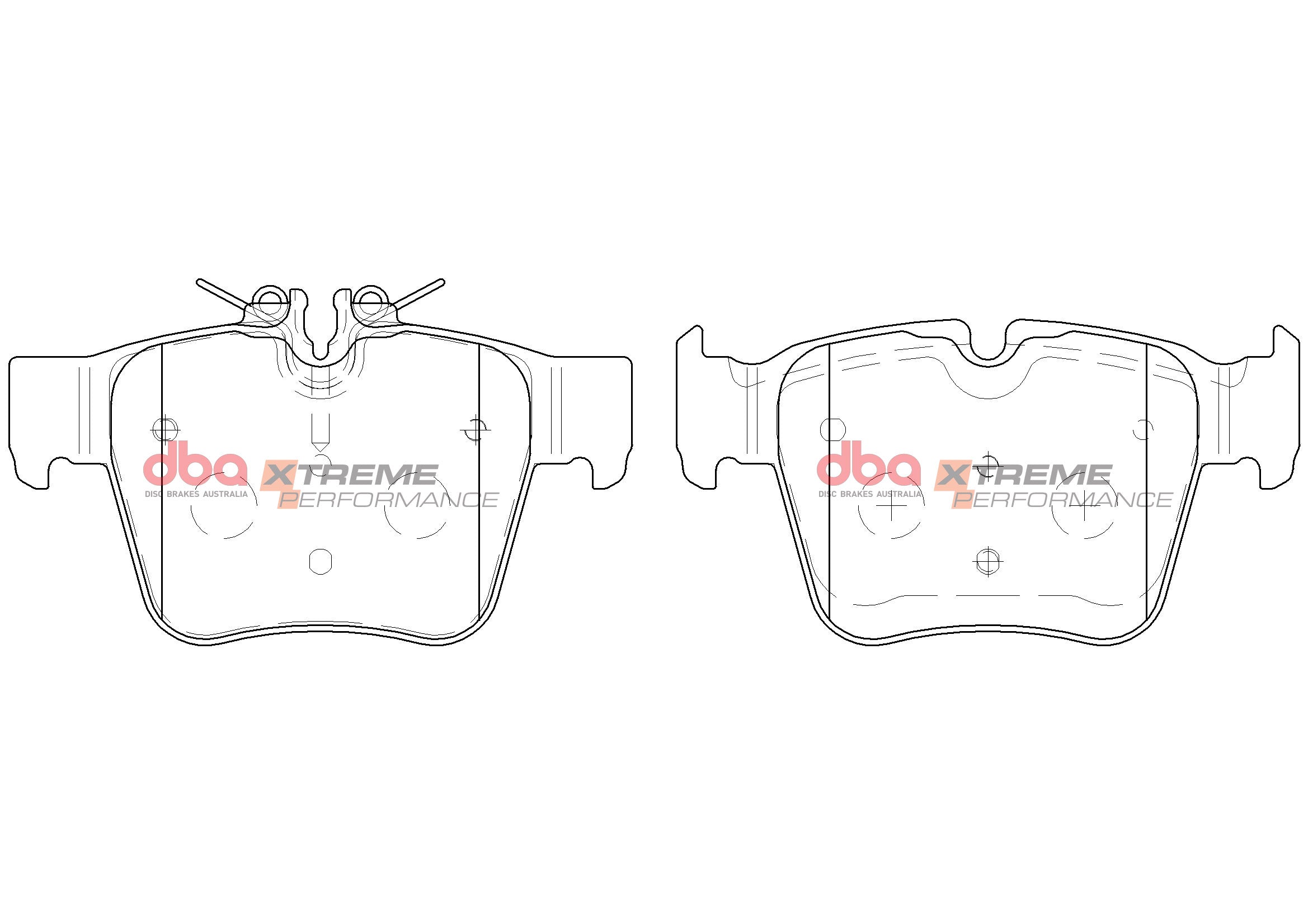 Placute Frana DBA Xtreme Performance Spate Mercedes-Benz C-Class DB15063XP