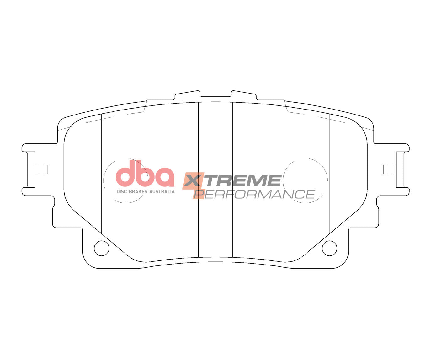 Placute Frana DBA Xtreme Performance Spate DB15068XP