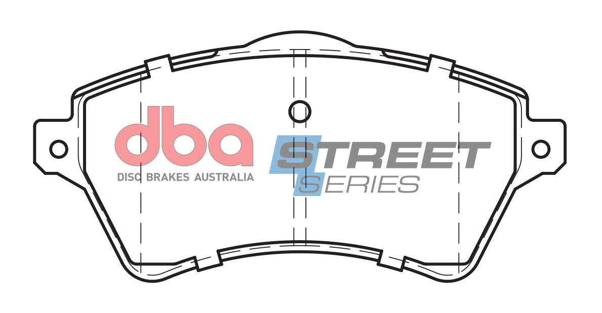 Placute Frana DBA Street Series Semi metallic Fata DB1506SS