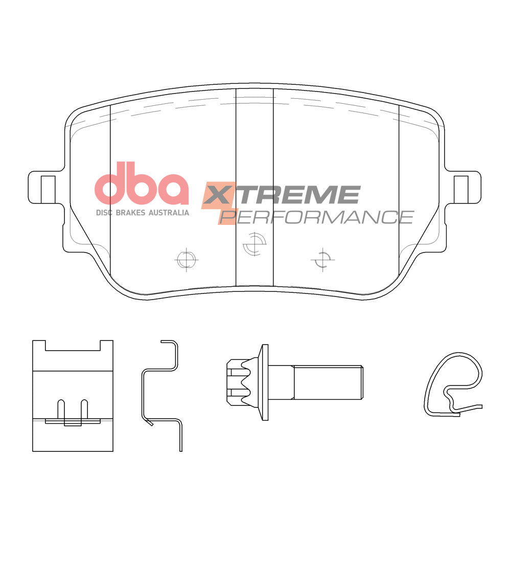 Placute Frana DBA Xtreme Performance Spate Mercedes-Benz DB15082XP
