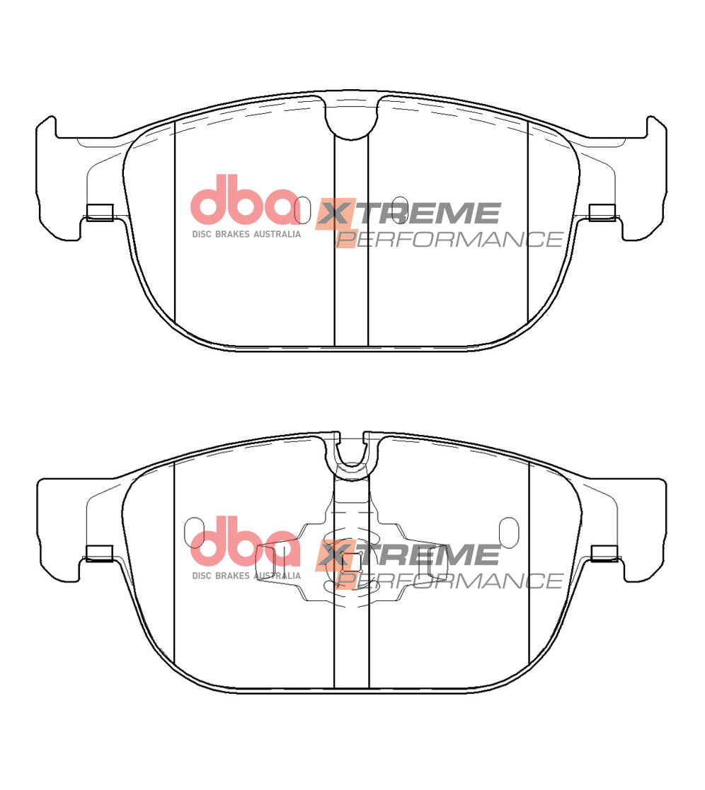Placute Frana DBA Xtreme Performance Fata Volvo DB15116XP
