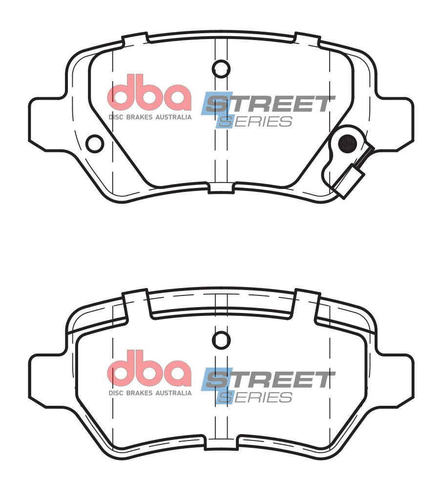 Placute Frana DBA Street Series Ceramic Spate Opel DB1511SS