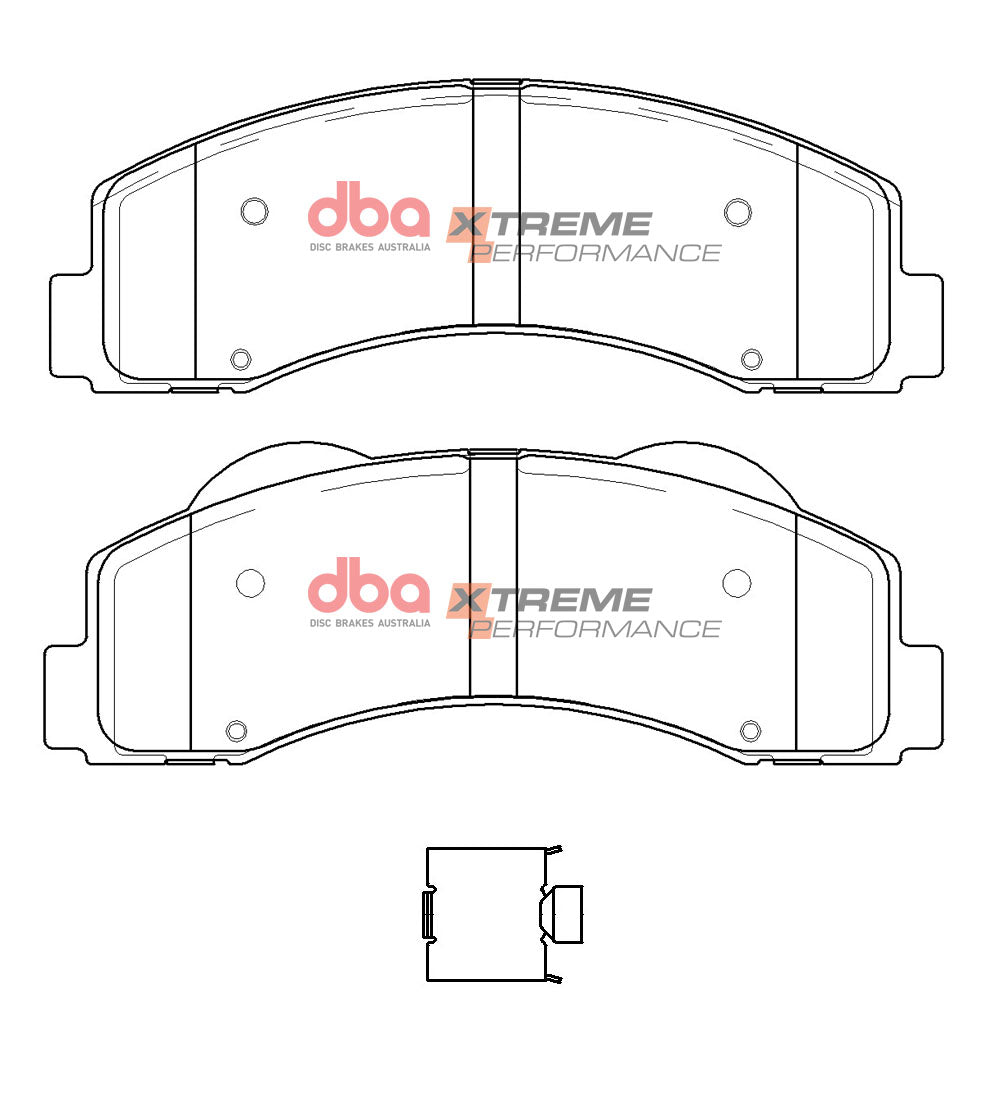 Placute Frana DBA Xtreme Performance Fata Ford F-150 DB15121XP