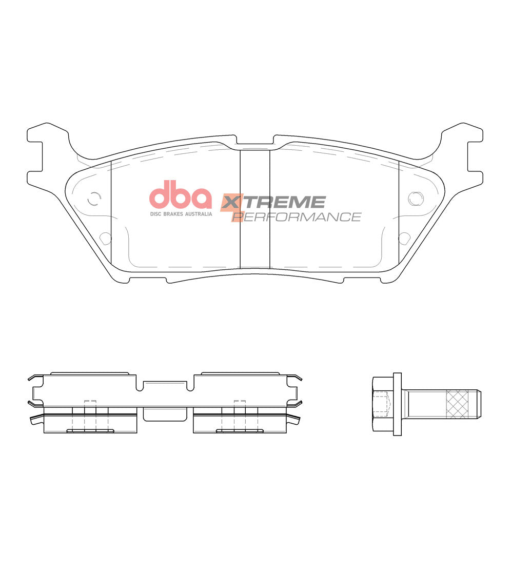 Placute Frana DBA Xtreme Performance Spate Ford F-150 DB15123XP