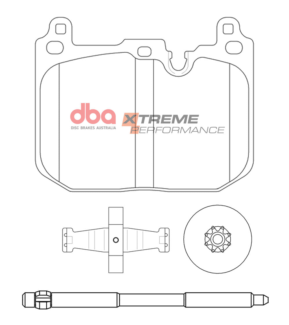 Placute Frana DBA Xtreme Performance Fata BMW/Mini DB15131XP