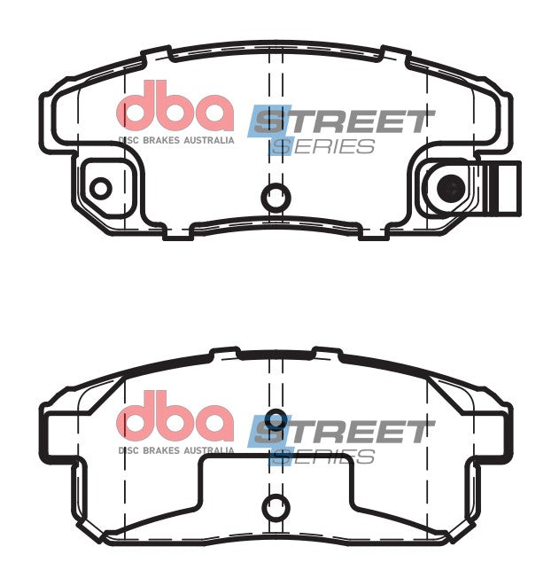 Placute Frana DBA Street Series Ceramic Spate Mazda RX-8 DB1671SS