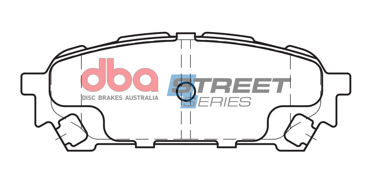 Placute Frana DBA Street Series Ceramic Spate Subaru Forester / Subaru Impreza DB1672SS