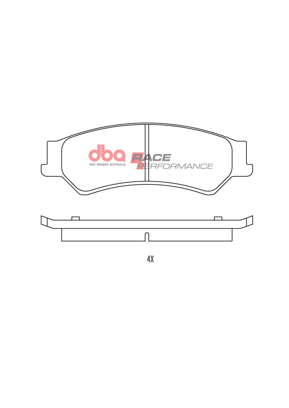 Placute Frana DBA Race Performance Spate Ford Territory DB1675RP