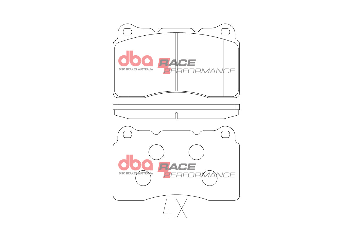 Placute Frana DBA Race Performance Fata Renault Megane DB1695RP