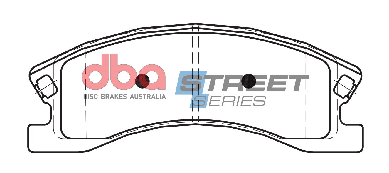 Placute Frana DBA Street Series Ceramic Fata Jeep Grand Cherokee DB1716SS