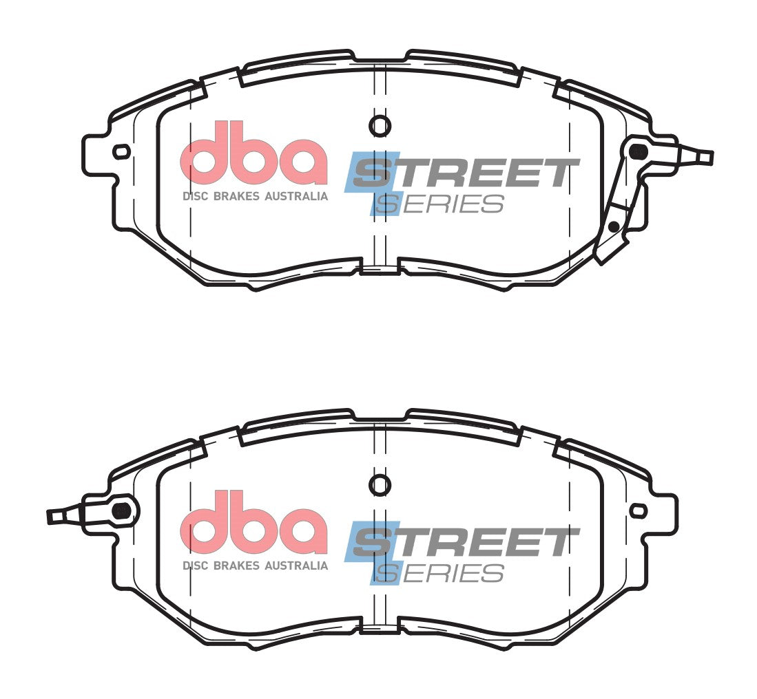 Placute Frana DBA Street Series Ceramic Fata Subaru DB1722SS