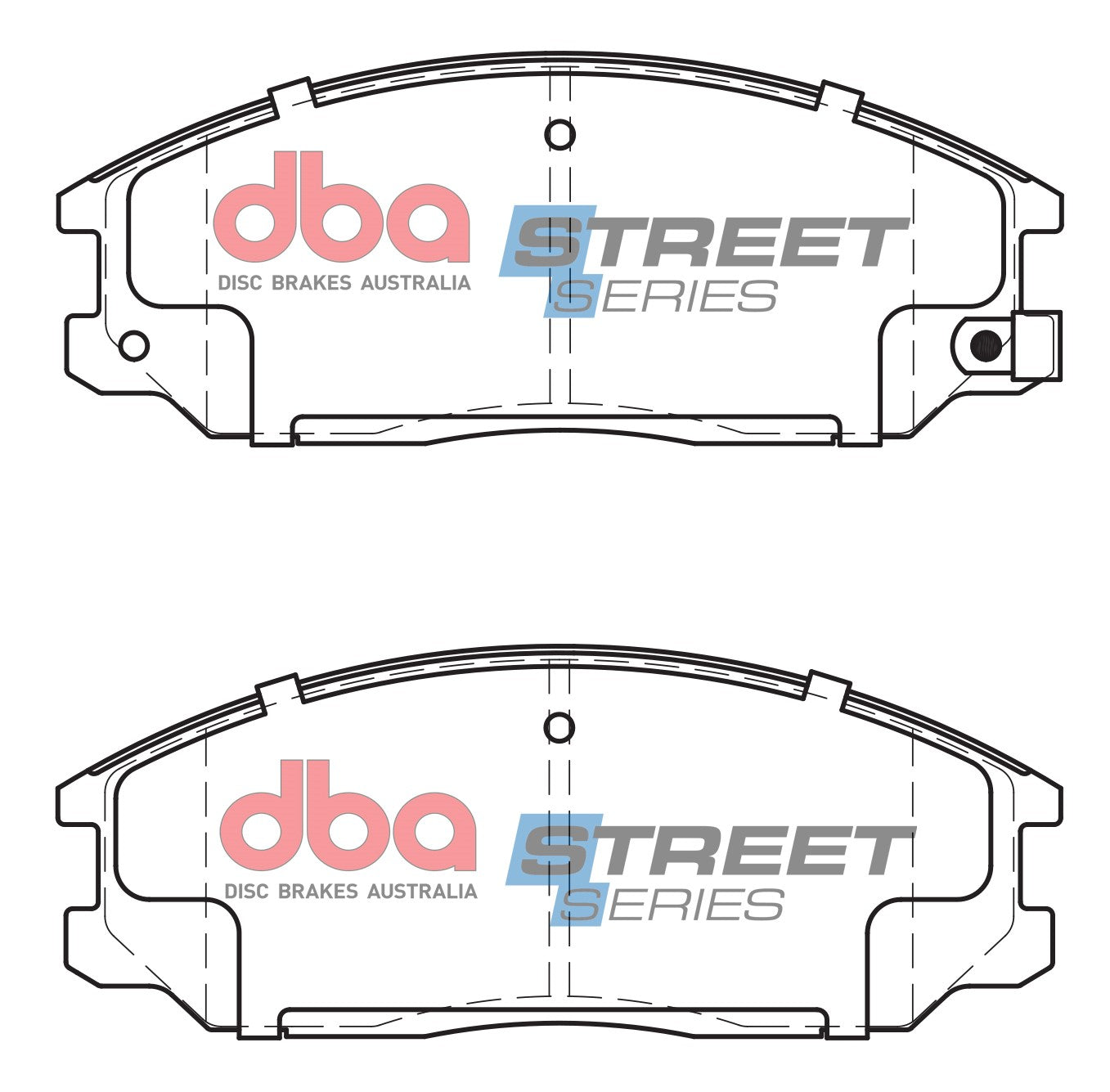 Placute Frana DBA Street Series Ceramic Fata Hyundai Grandeur / Hyundai Santa Fe DB1745SS