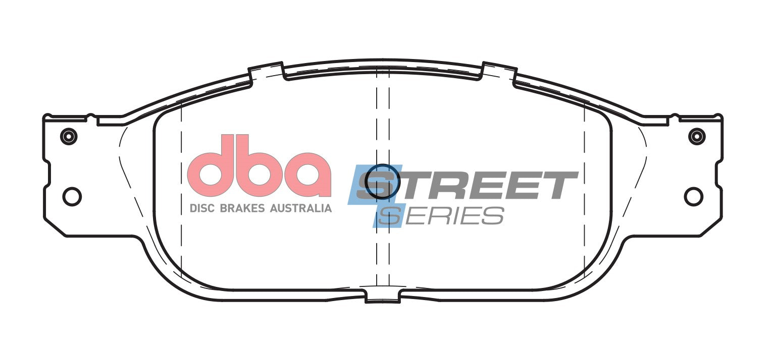 Placute Frana DBA Street Series Ceramic Fata Ford Thunderbird DB1746SS