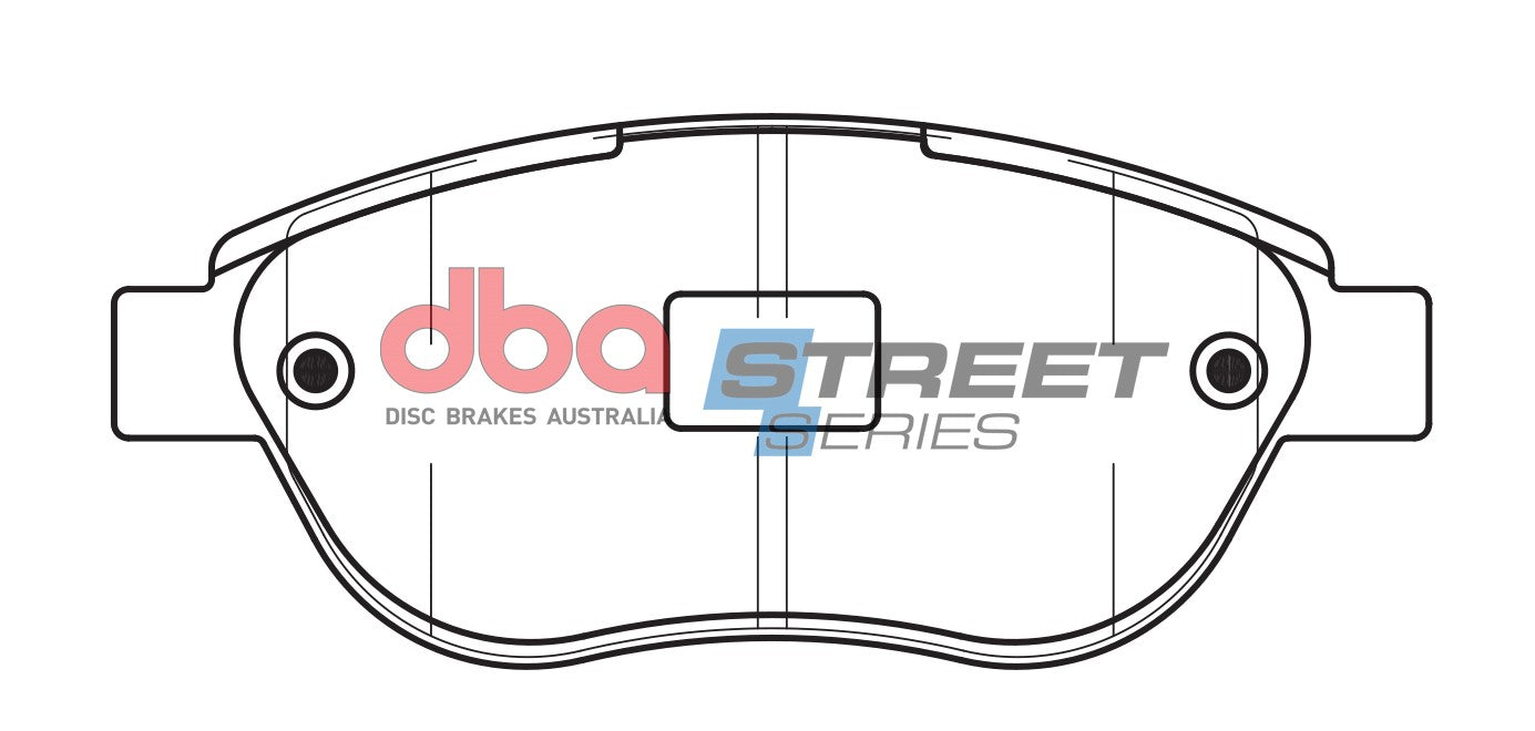 Placute Frana DBA Street Series Ceramic Fata Citroen/Peugeot DB1758SS