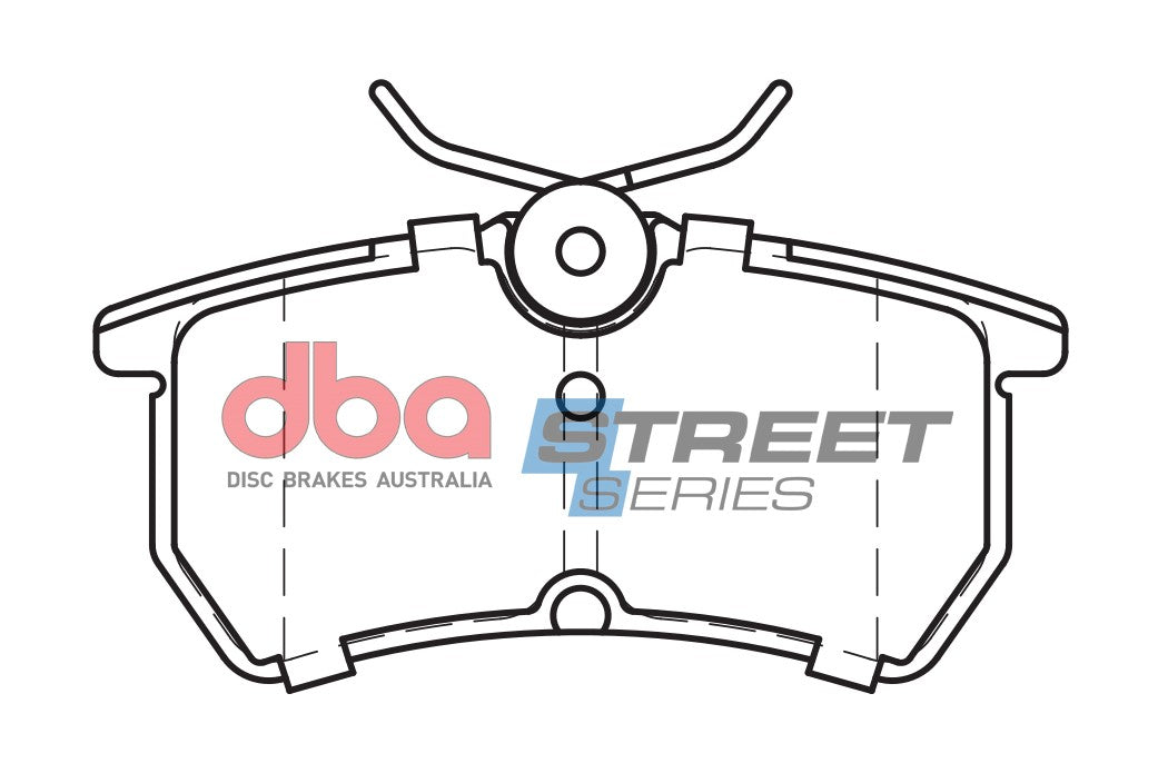 Placute Frana DBA Street Series Ceramic Spate Ford DB1759SS