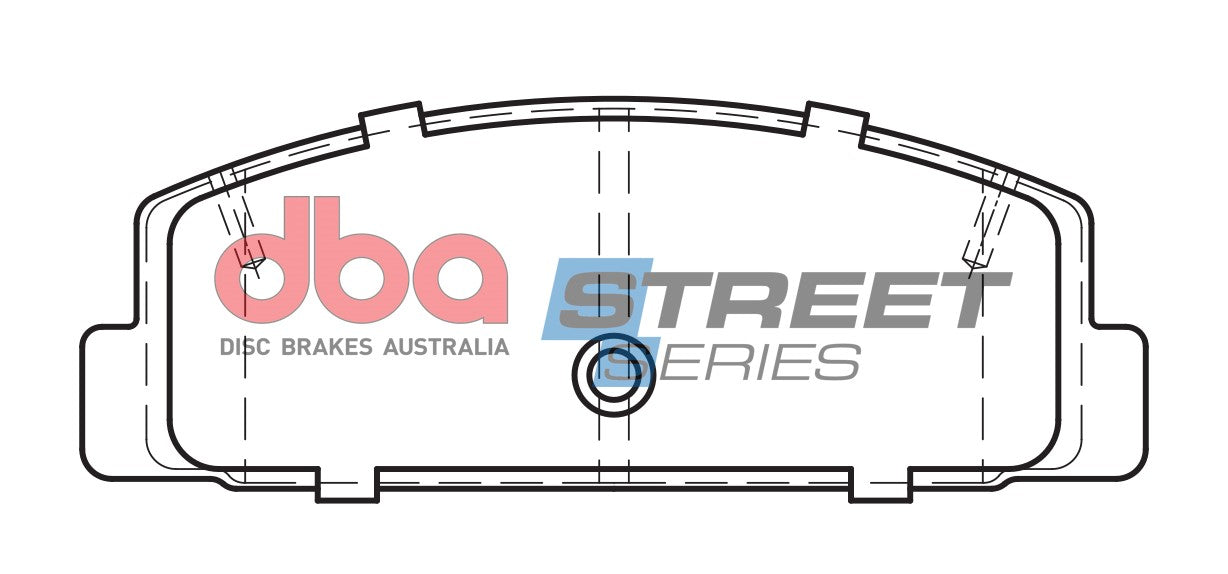 Placute Frana DBA Street Series Ceramic Spate Mazda DB1760SS