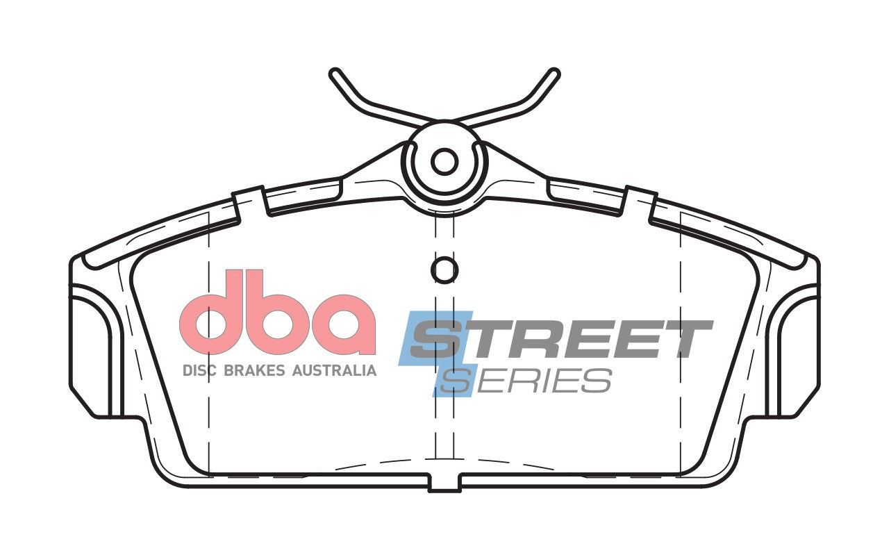 Placute Frana DBA Street Series Ceramic Fata Nissan DB1761SS