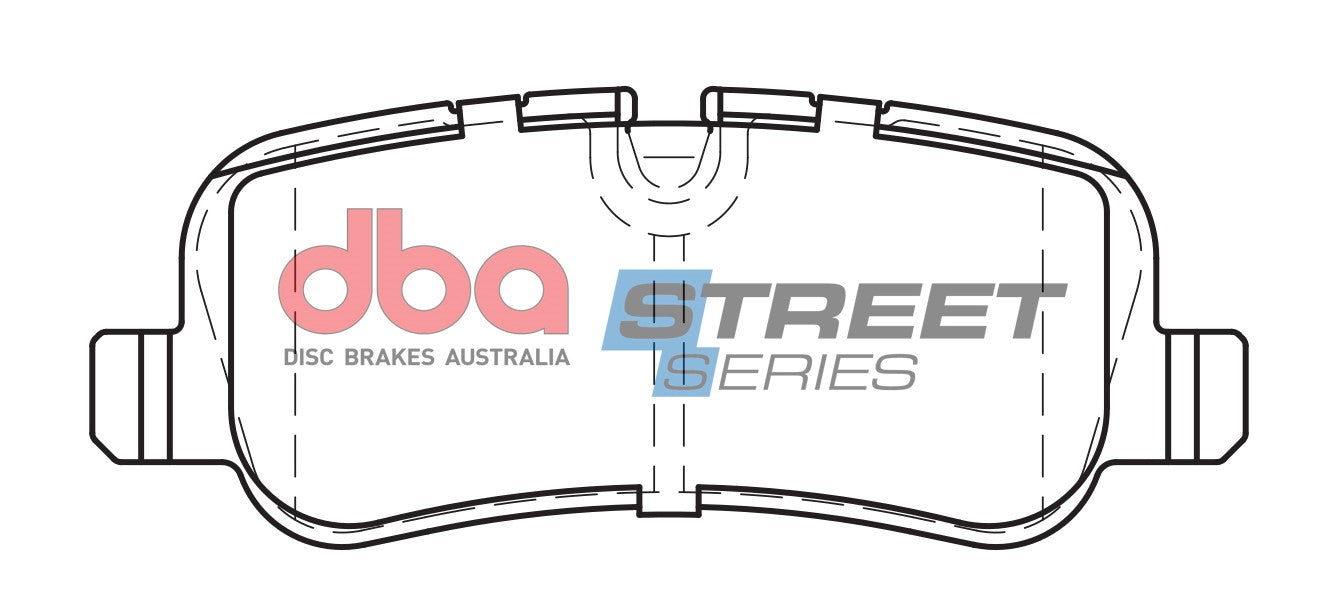 Placute Frana DBA Street Series Ceramic Spate Land Rover Range Rover Evoque DB1781SS