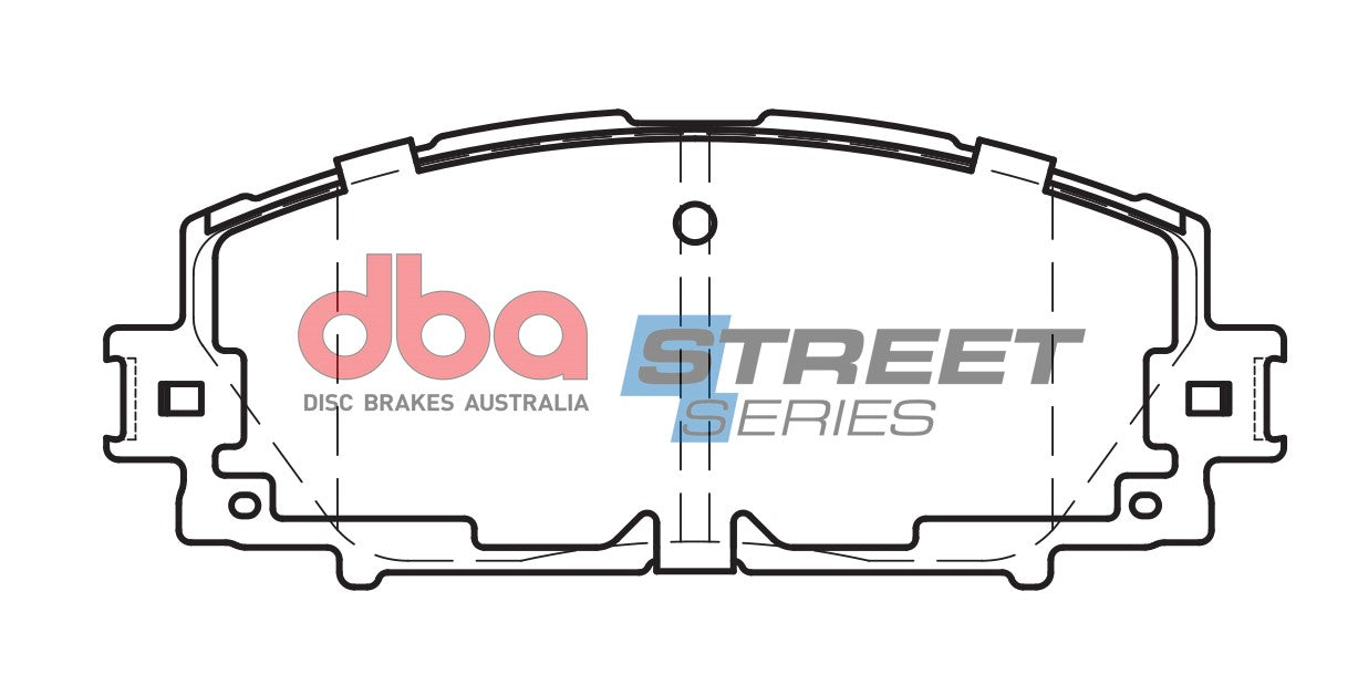 Placute Frana DBA Street Series Ceramic Fata Toyota Yaris DB1785SS