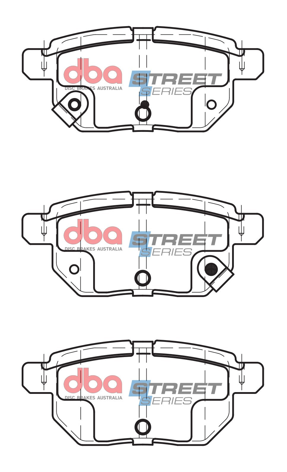 Placute Frana DBA Street Series Ceramic Spate Subaru/Suzuki/Toyota DB1786SS
