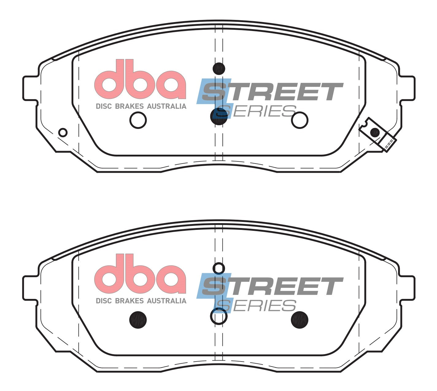 Placute Frana DBA Street Series Ceramic Fata DB1815SS