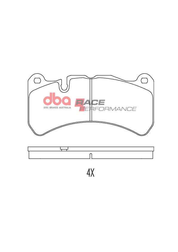 Placute Frana DBA Race Performance Fata DB1845RP