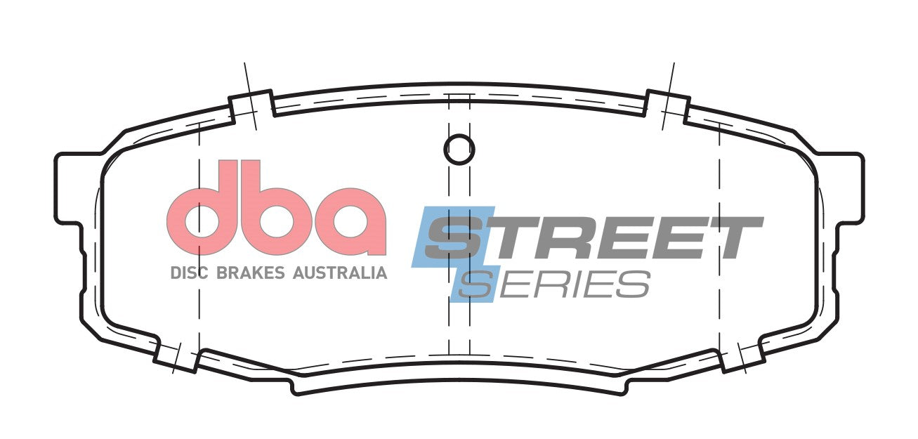Placute Frana DBA Street Series Ceramic Spate DB1857SS