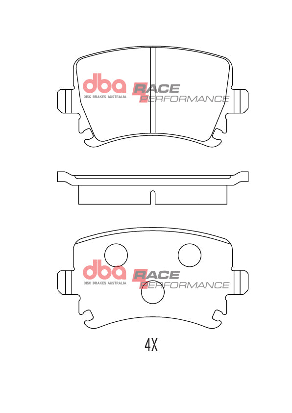 Placute Frana DBA Race Performance Spate DB1865RP