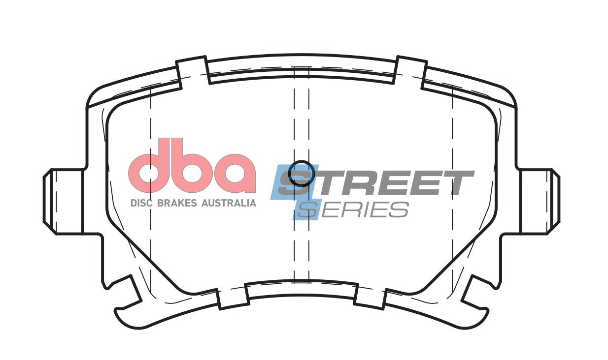 Placute Frana DBA Street Series Ceramic Spate DB1865SS