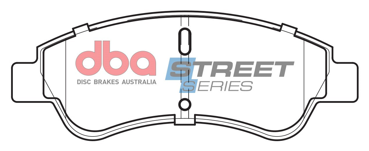 Placute Frana DBA Street Series Ceramic Fata DB1923SS