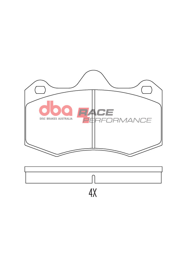 Placute Frana DBA Race Performance Lotus/Renault/Seat DB1938RP