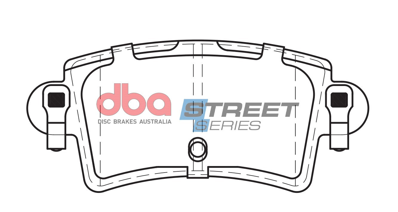 Placute Frana DBA Street Series Semi metallic Spate DB1964SS