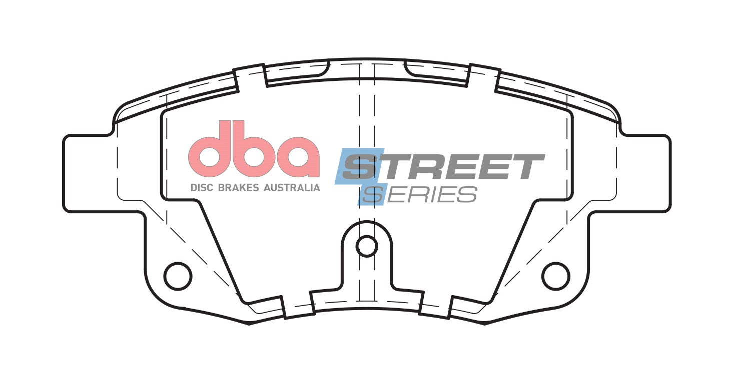 Placute Frana DBA Street Series Semi metallic Spate DB1968SS