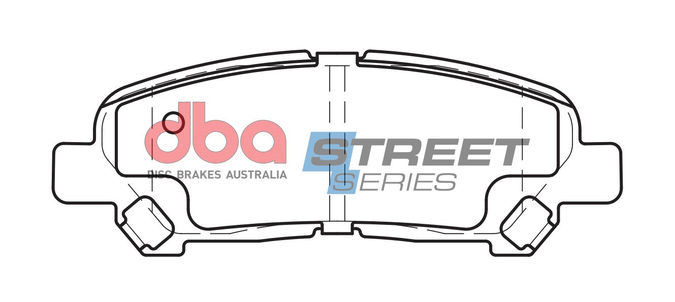 Placute Frana DBA Street Series Ceramic Spate DB2005SS