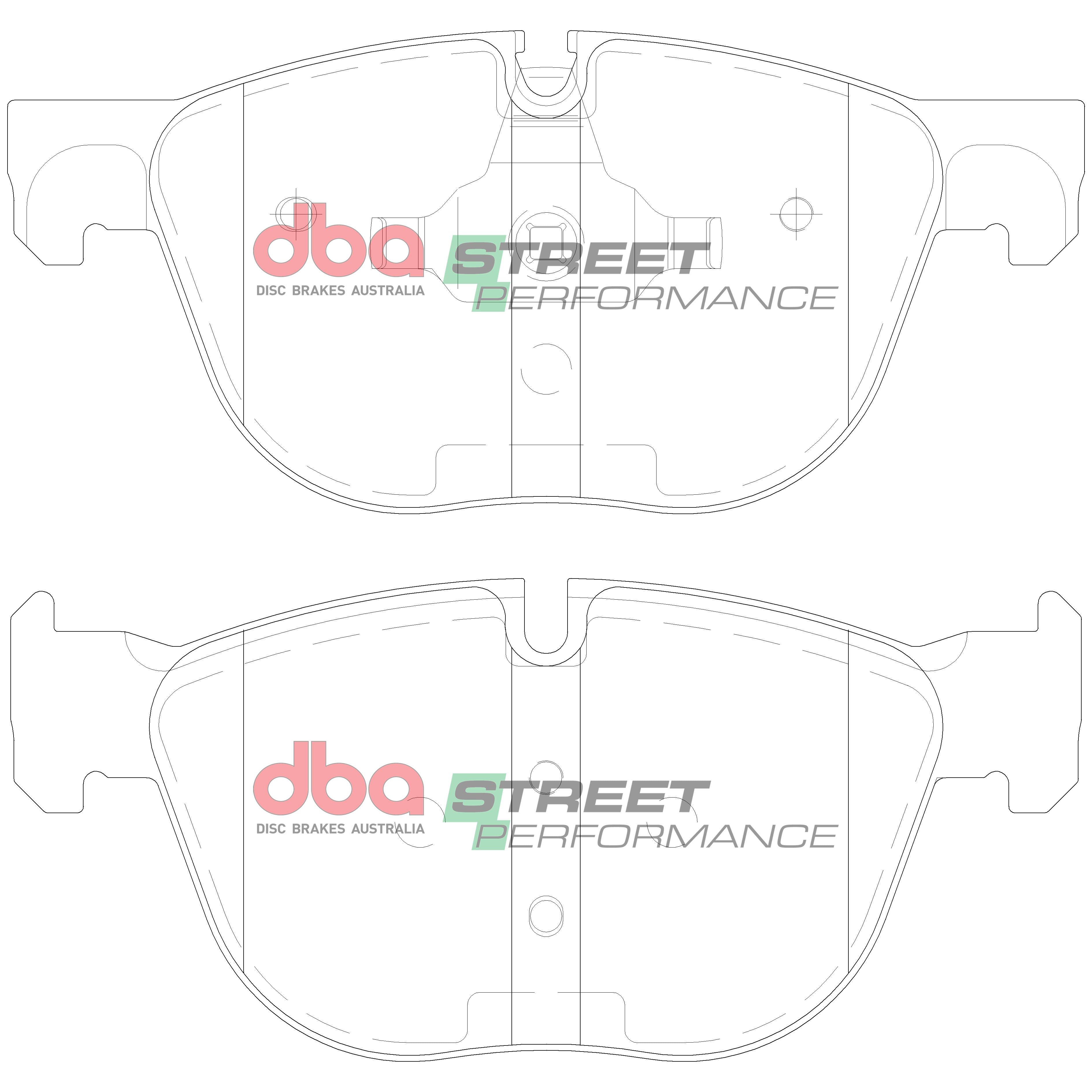 Placute Frana DBA Street Performance Fata BMW DB2006SP