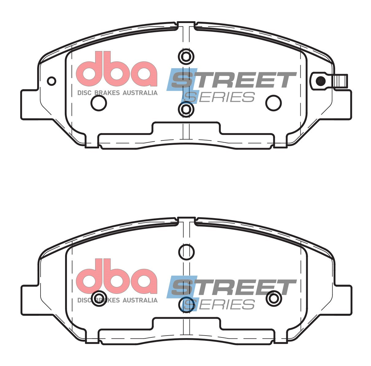 Placute Frana DBA Street Series Ceramic Fata Hyundai Santa Fe DB2034SS