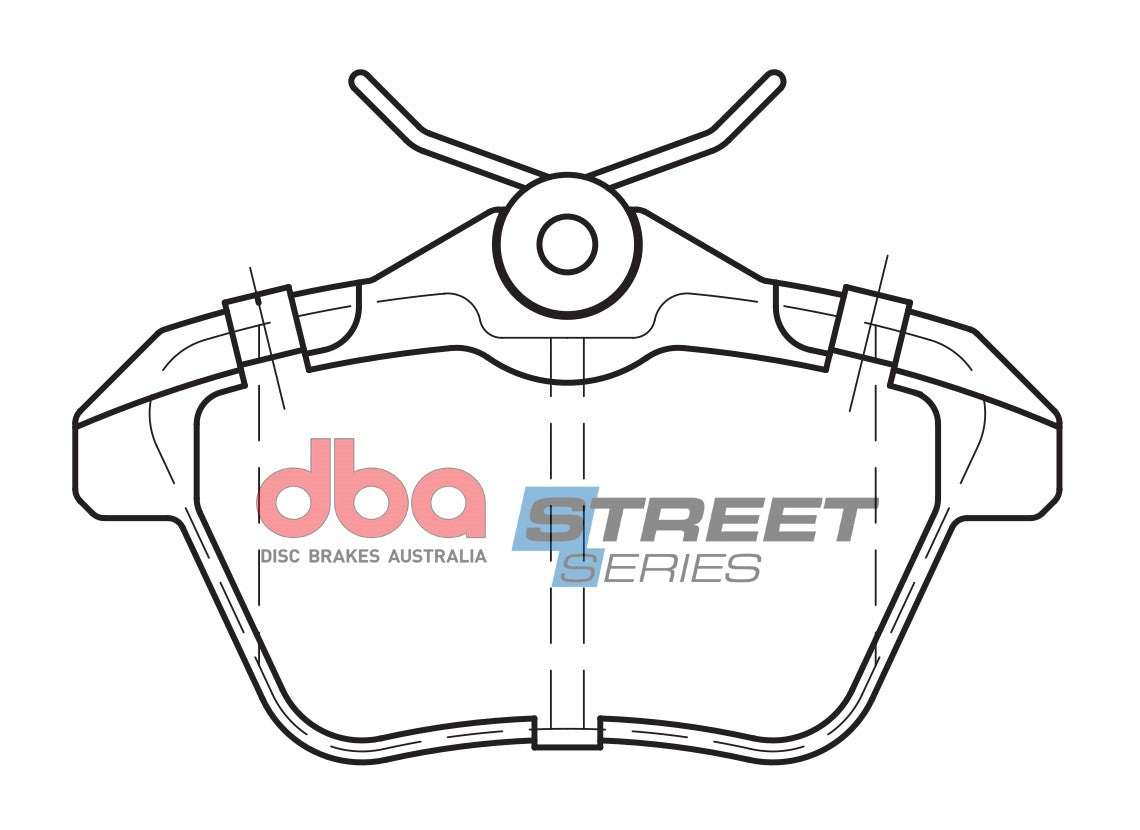 Placute Frana DBA Street Series Ceramic Spate Alfa Romeo/Lancia DB2038SS