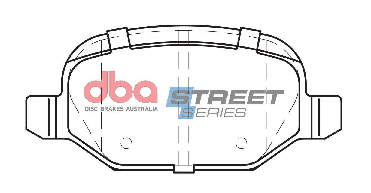 Placute Frana DBA Street Series Ceramic Spate Alfa Romeo DB2039SS
