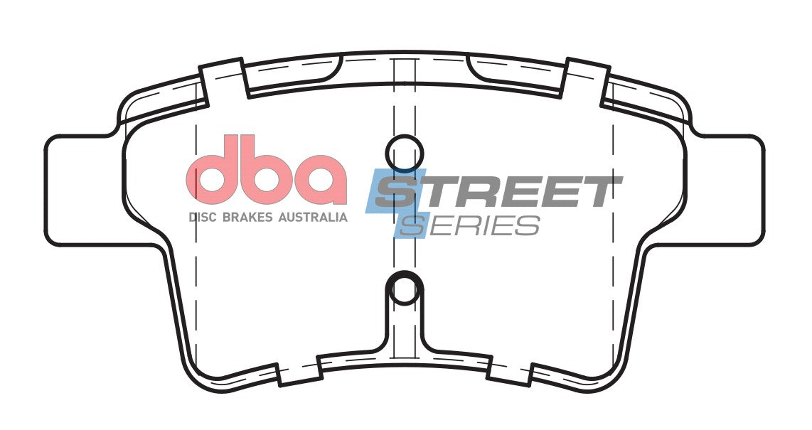 Placute Frana DBA Street Series Ceramic Spate Citroen C4 DB2041SS