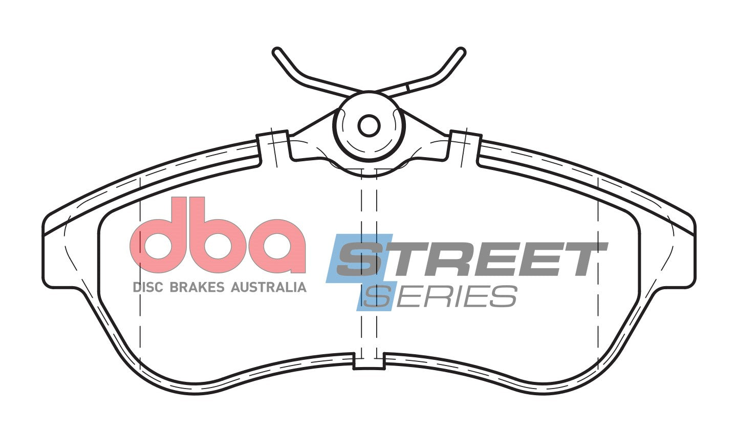 Placute Frana DBA Street Series Ceramic Fata Citroen DB2043SS