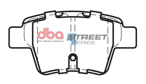Placute Frana DBA Street Series Ceramic Spate Citroen/Peugeot DB2044SS