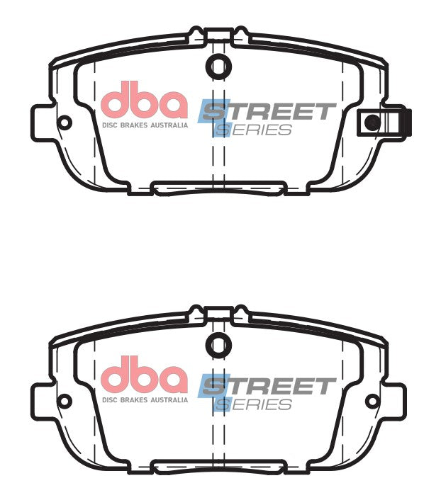 Placute Frana DBA Street Series Ceramic Spate Abarth/Fiat/Mazda DB2064SS