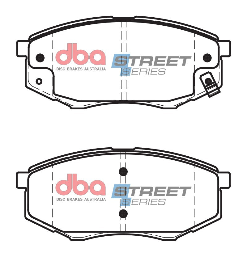 Placute Frana DBA Street Series Ceramic Fata Kia Soul DB2072SS