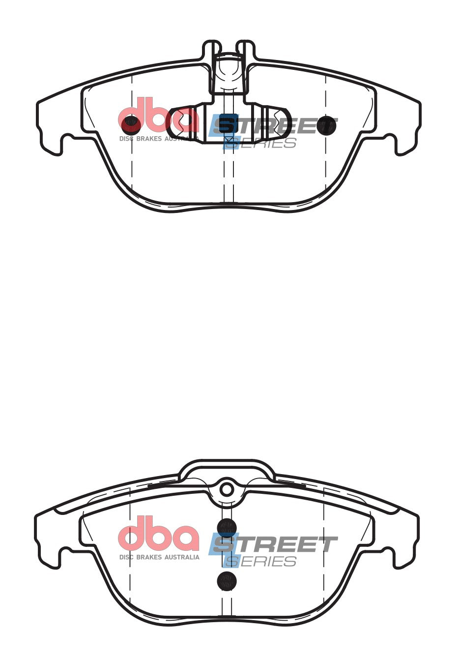 Placute Frana DBA Street Series Ceramic Spate Mercedes-Benz C-Class / Mercedes-Benz E-Class DB2182SS