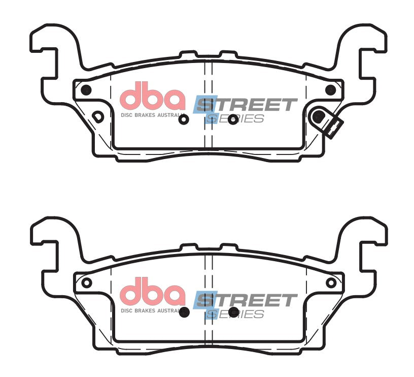 Placute Frana DBA Street Series Semi metallic Spate DB2189SS