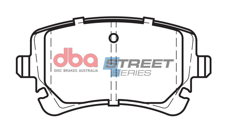 Placute Frana DBA Street Series Ceramic Spate Audi DB2192SS