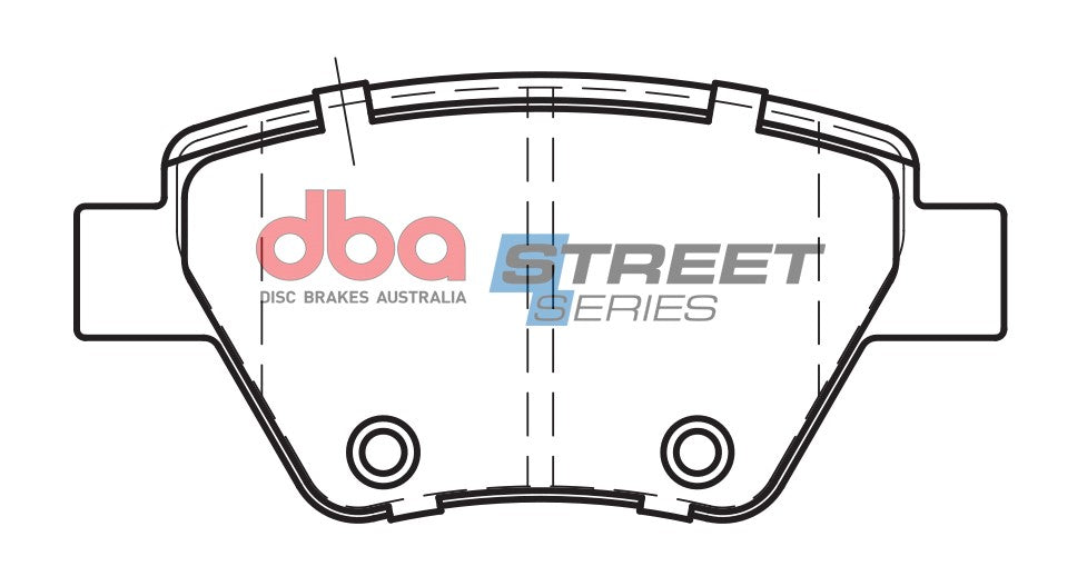 Placute Frana DBA Street Series Ceramic Spate DB2211SS