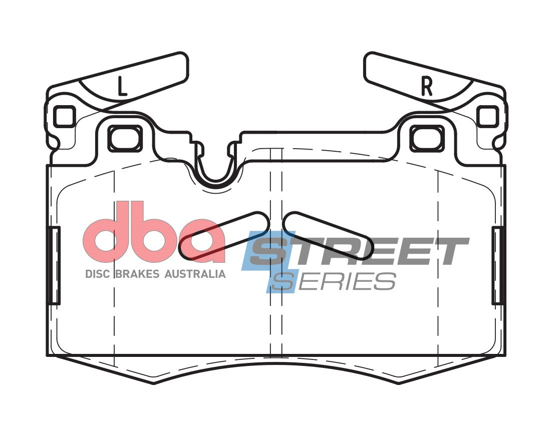 Placute Frana DBA Street Series Ceramic Fata Mini Mini Clubman / Mini Mini DB2222SS