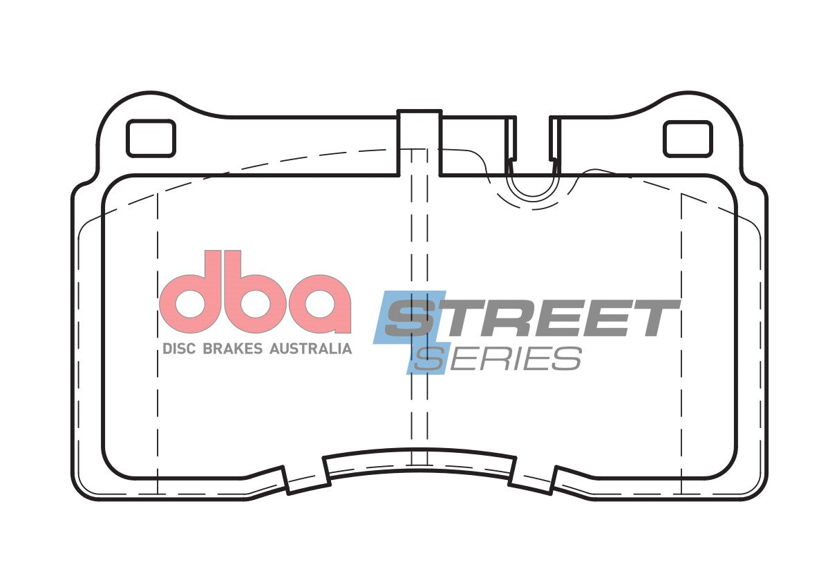 Placute Frana DBA Street Series Semi metallic Fata DB2228SS